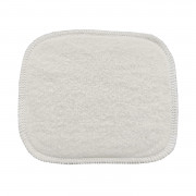 Carré de toilette intime pour peaux sensibles en coton bio