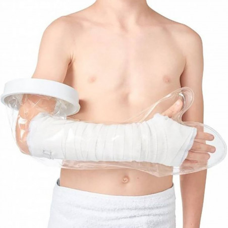 Protecteur de plâtre étanche douche (bras enfant)