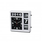 Horloge calendrier analogique