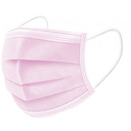 Masque médical 3 plis jetable Type II à élastiques pour enfants (Lot de 50)