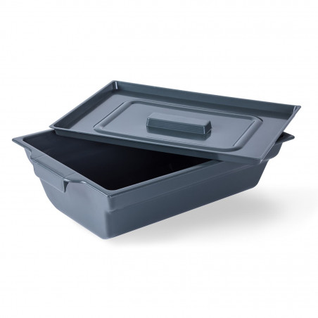 Seau d'aisance carré pour fauteuil de douche Bathmobile