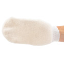 Gant nettoyant peaux sensibles en coton bio