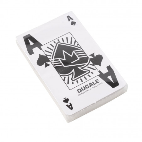 Jeu de belote 32 cartes à gros caractères