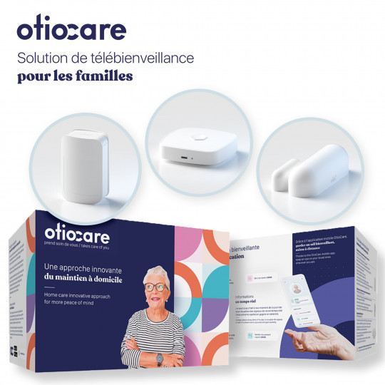 Pack de télésurveillance seniors pour aidants Otiocare