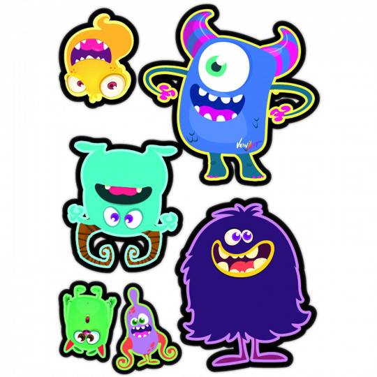 Stickers pour fauteuil Vein'Art animaux et monstres