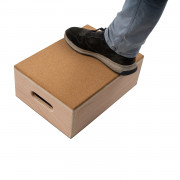 Marche pied en bois 15 cm