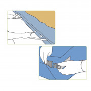 Baignoire mobile sur le lit Bagnoletto