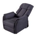 Fauteuil releveur électrique 2 moteurs tissu assise standard Alphonse