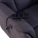 Fauteuil releveur électrique 2 moteurs tissu assise standard Alphonse
