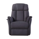 Fauteuil releveur électrique 2 moteurs tissu assise standard Alphonse