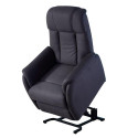 Fauteuil releveur électrique 2 moteurs tissu assise standard Alphonse