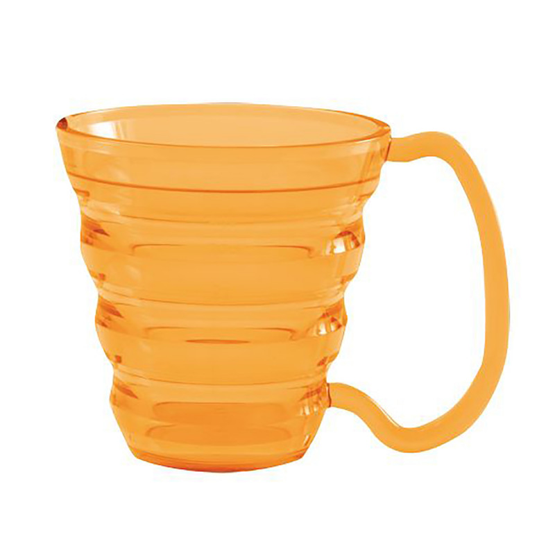 Tasse ergo avec anse 28 cl - Orange - 10 cm