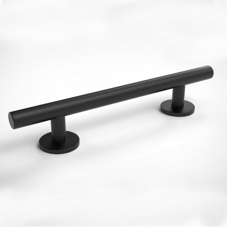 Barre d'appui droite noire mat