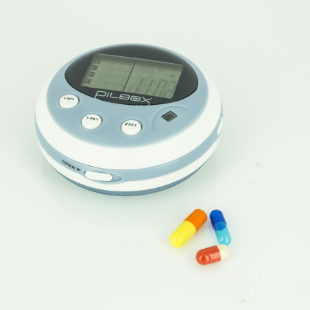 Alarme pilulier 5 compartiments