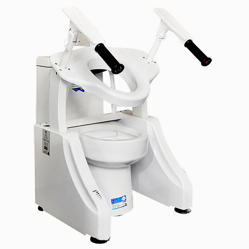 Siège de toilettes élévateur sur batterie - 52,5 cm