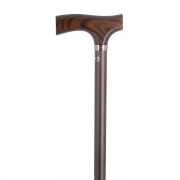 Canne en aluminium poignée érable Fayet