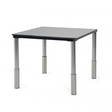 Table carrée à hauteur variable 2 places Vari'Table