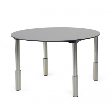 Table ronde 4 places à hauteur variable Vari'Table