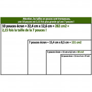 Téléphone-Tablette mobile XXL 10 pouces