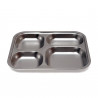 plateau incassable inox