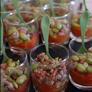 Cuillère fourchette Georgette végétale