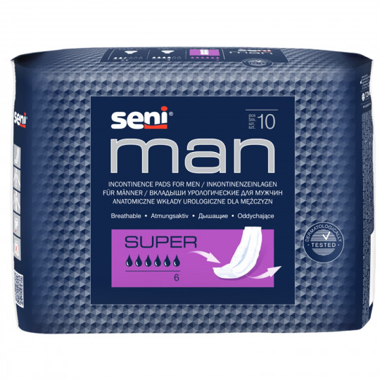 Protection anatomique masculine SENI MAN Super
