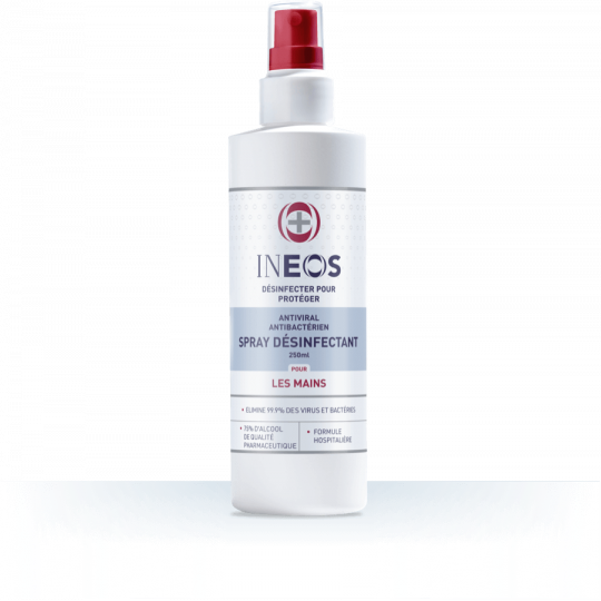 Spray désinfectant pour les mains INEOS - 250 ml