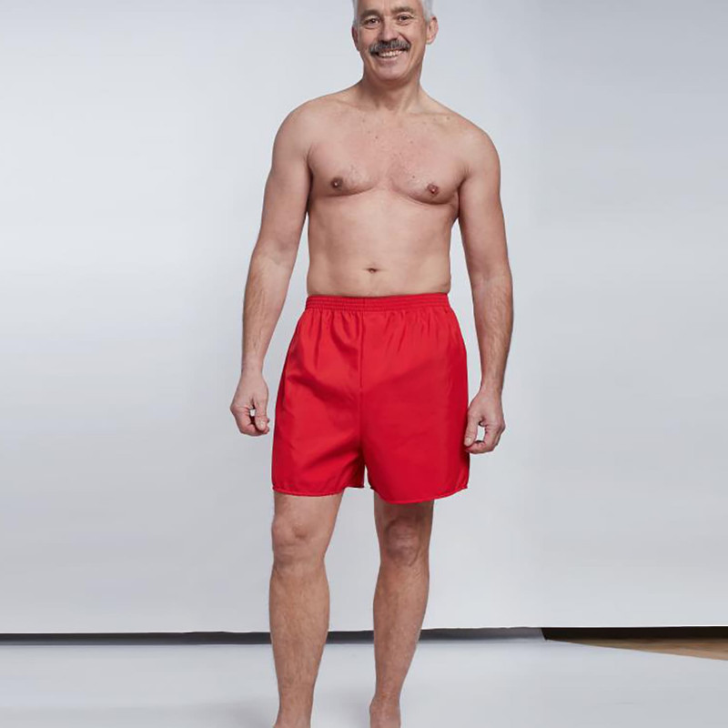 Short de bain incontinence homme Benefactor - Taille : M - Rouge - M