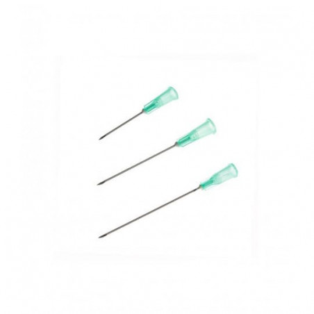Aiguille Hypodermique BD Microlance™3 - 21G verte - adulte - Boîte de 100