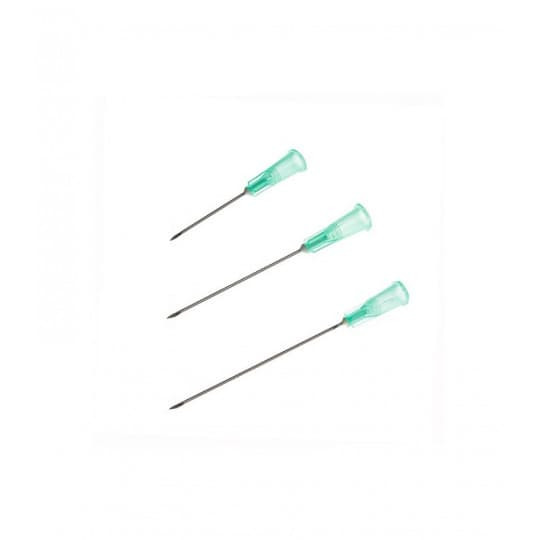 Aiguille Hypodermique BD Microlance™3 - 21G verte - adulte - Boîte de 100