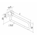 Barre d'appui relevable