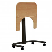 Table ergonomique incurvée Ketley