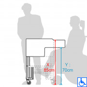 Jardinière surélevée Hortense Verdurable