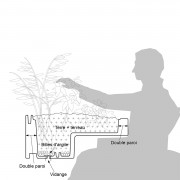 Jardinière surélevée Hortense Verdurable