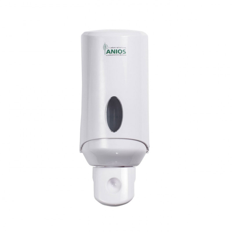 Distributeur Manuel Anios 425107 - Fermeture à Clé - Bouton Poussoir - Hygiène Professionnelle