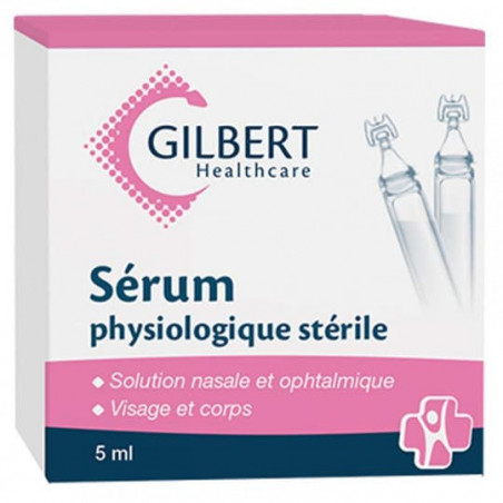 Sérum physiologique 5 ml - boîte de 20