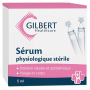 Sérum physiologique 5 ml - boîte de 20