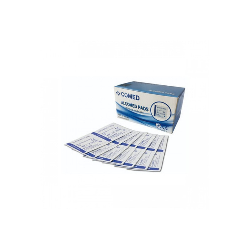 Tampon alcoolisé pré-injection - boîte de 100