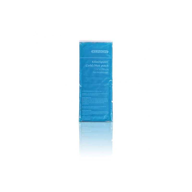 Compresse thermique chaud-froid - 12 x 29 cm - à l'unité - Taille : 12 x 29 cm - Bleu - 12 x 29 cm