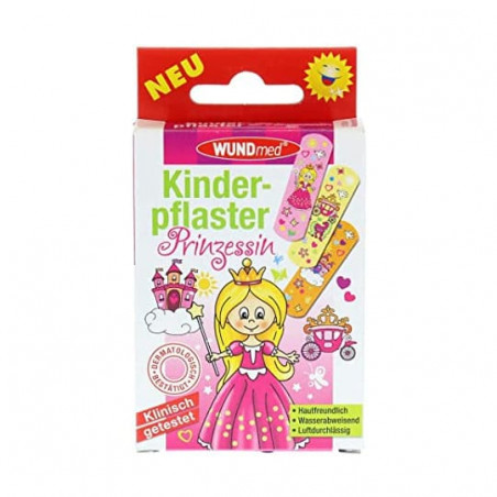 Pansement princesse pour enfant - lot de 10