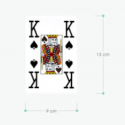 Jeu de cartes géant Taille XL