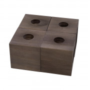 Lot de 4 réhausseurs de chaise blox