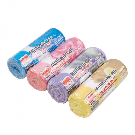 Sac poubelle parfumé - Lot de 120