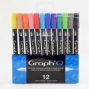 Feutres pinceaux pour cartes velours