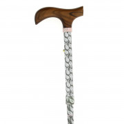 Canne pliante et réglable à motifs Fayet