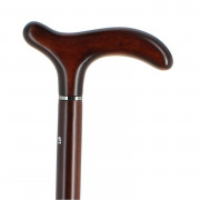 Canne Fayet en érable teintée merisier