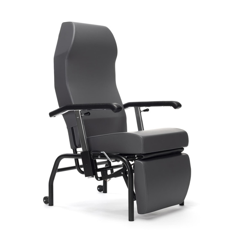 Fauteuil de repos NORMANDIE - Gris - 48 cm