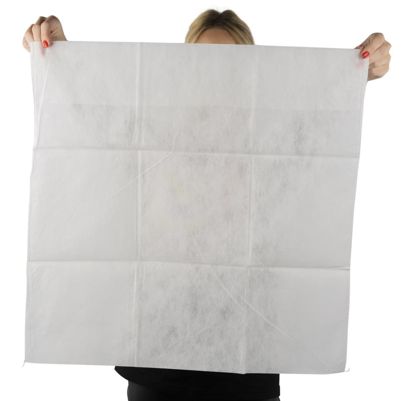 Taie d'oreiller - 65 x 65 cm - lot de 10 - Blanc