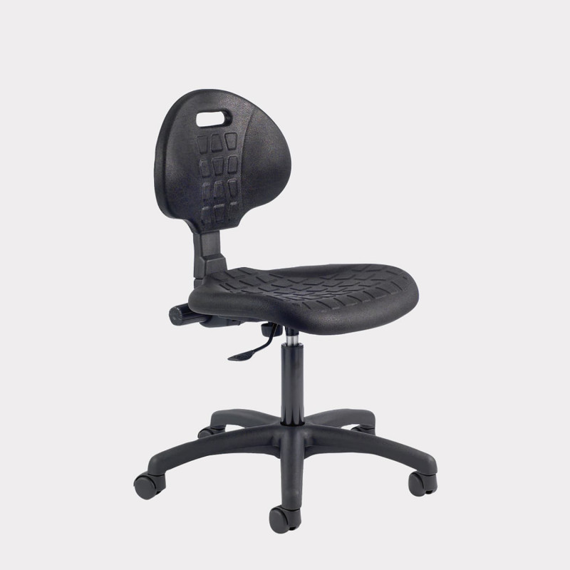 Chaise de bureau ergonomique à roulettes confortable - 58 cm