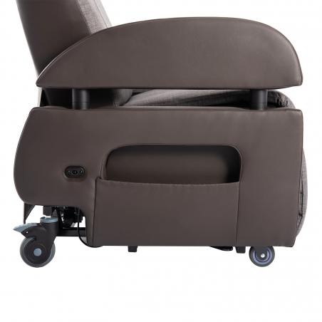 Fauteuil releveur à roulettes Club 2 mobile Saljol